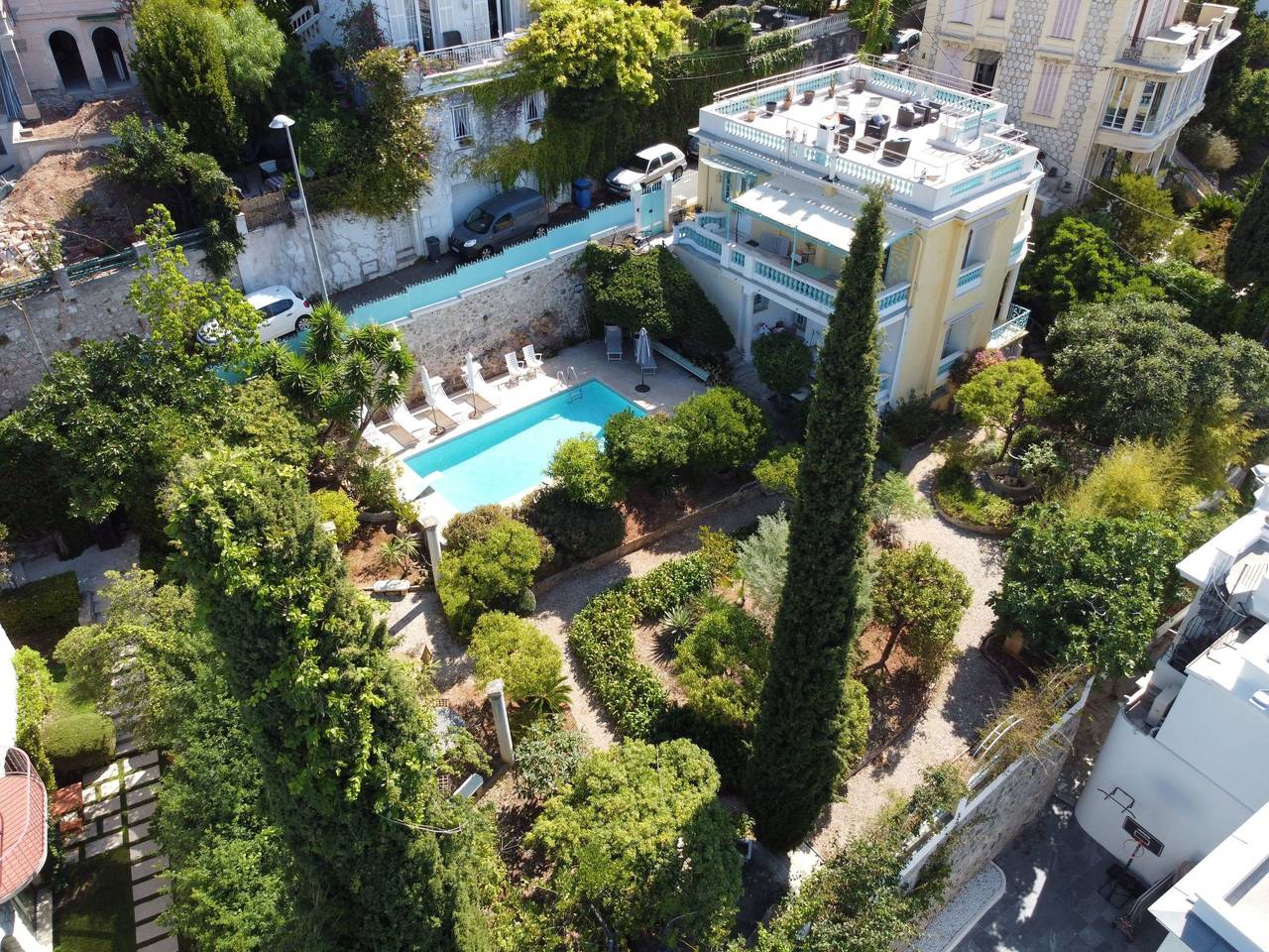 Ferienvilla "Villa Dracoena". in Nizza, Mittelmeerküste (Frankreich)