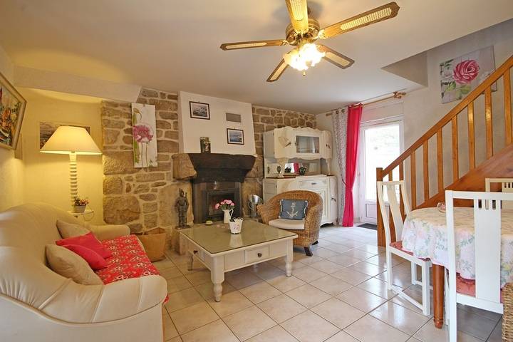 Maison de vacances pour 3 personnes, avec Terrasse et Jardin à La Trinité-sur-Mer