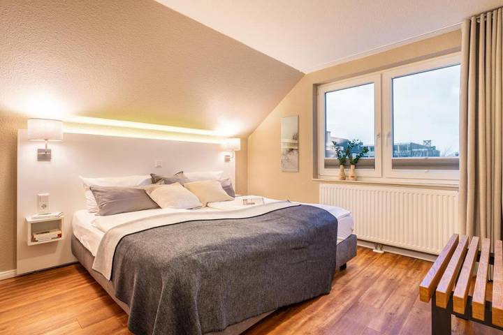 Ferienhaus für 5 Personen, mit Sauna und Balkon auf Borkum