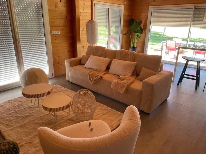 Maison de campagne pour 6 personnes, avec Terrasse ainsi que Jardin et Vue à Souvans