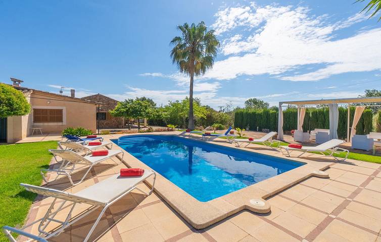 Son Servera Wohnung mit Terrasse, Pool und Grill in Son Servera, Mallorca Osten
