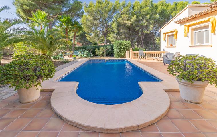 Finca für 6 Personen, mit Pool und Garten in Benissa - 3