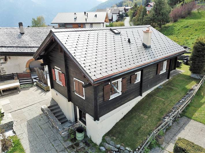 Chalet für 5 Personen, mit Garten in Chalais (Schweiz)
