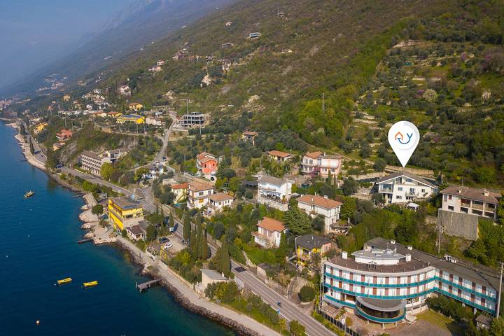 Ferienhaus für 4 Personen, mit Seeblick und Pool sowie Balkon, kinderfreundlich in Brenzone - 4