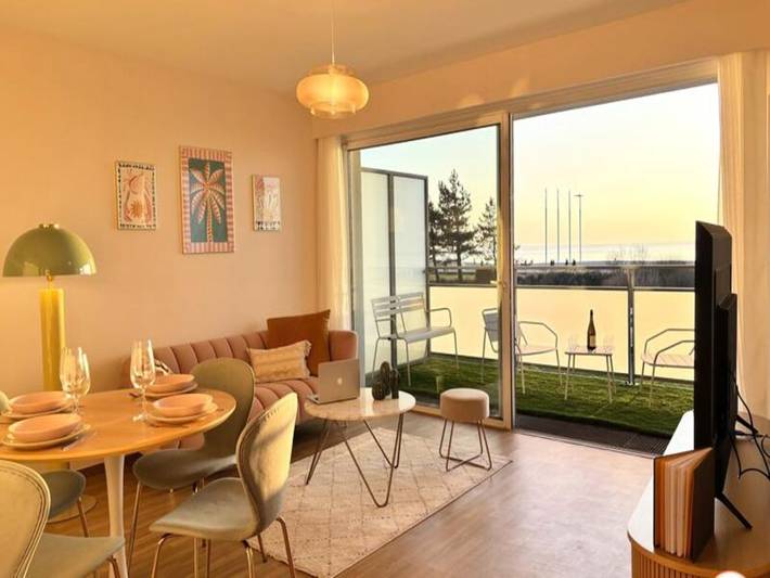 Location de vacances pour 4 personnes, avec terrasse, adapté aux familles à Le Havre