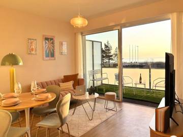 Gîte pour 4 personnes, avec terrasse, adapté aux familles à Le Havre