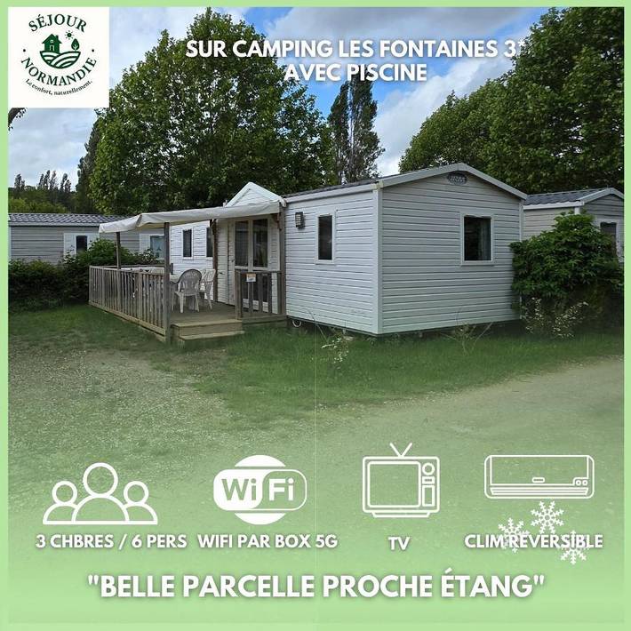 Location de vacances pour 6 personnes, avec jardin et piscine, animaux acceptés à Ivry-la-Bataille