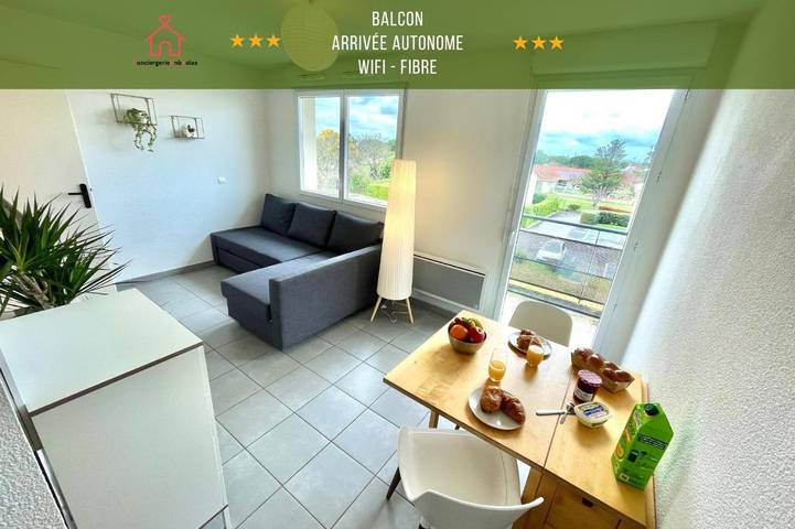 Appartement de vacances pour 2 personnes, avec vue et terrasse - 1