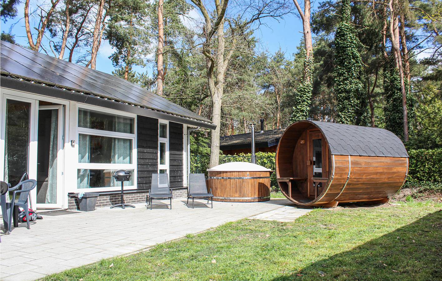 Ferienhaus für 4 Personen mit Terrasse in Nationalpark De Groote Peel