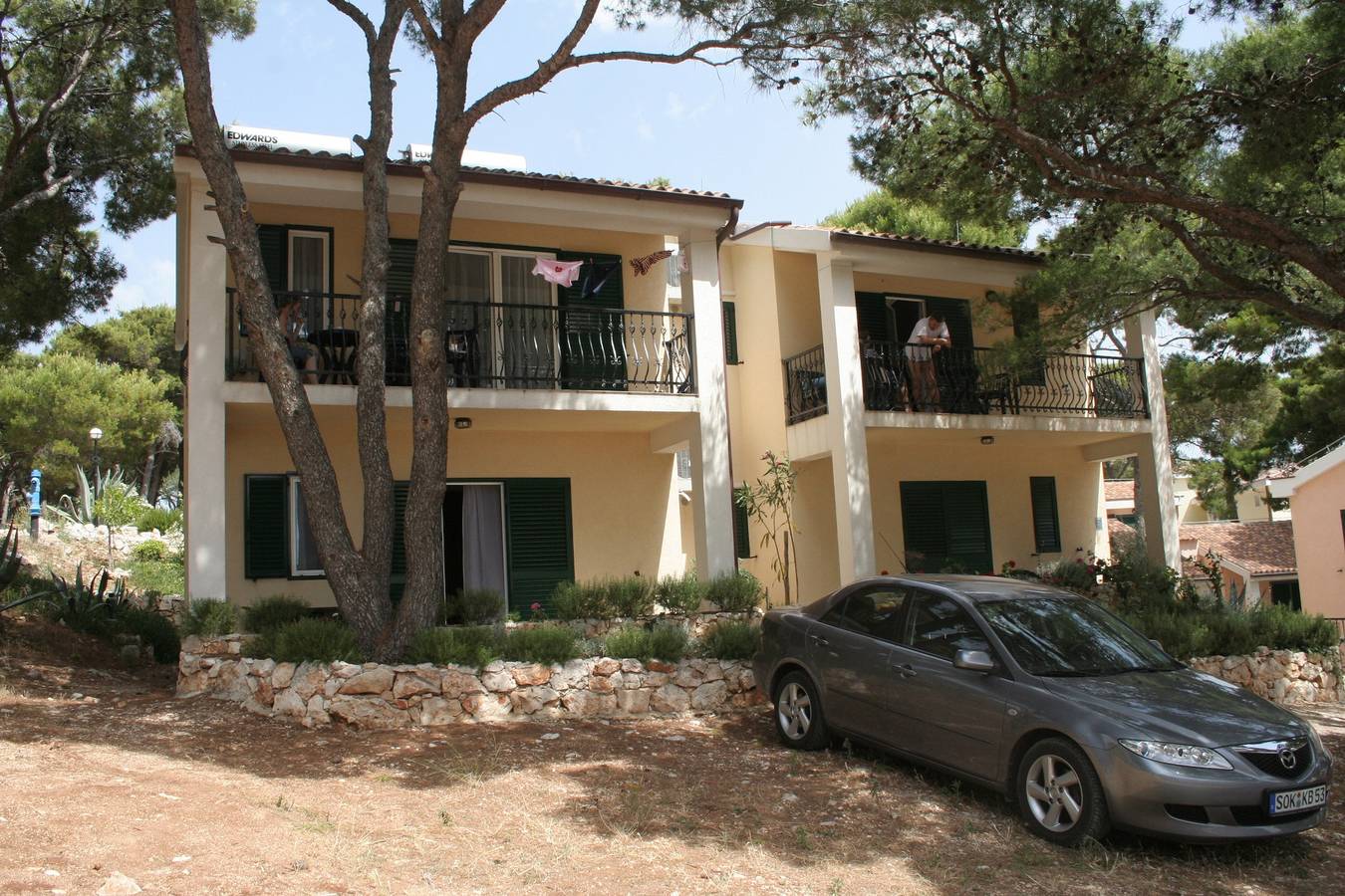 Ganze Wohnung, 1-Zimmer-Ferienwohnung am Strand Rogoznica A-3094-b in Rogoznica, Šibenik-Knin