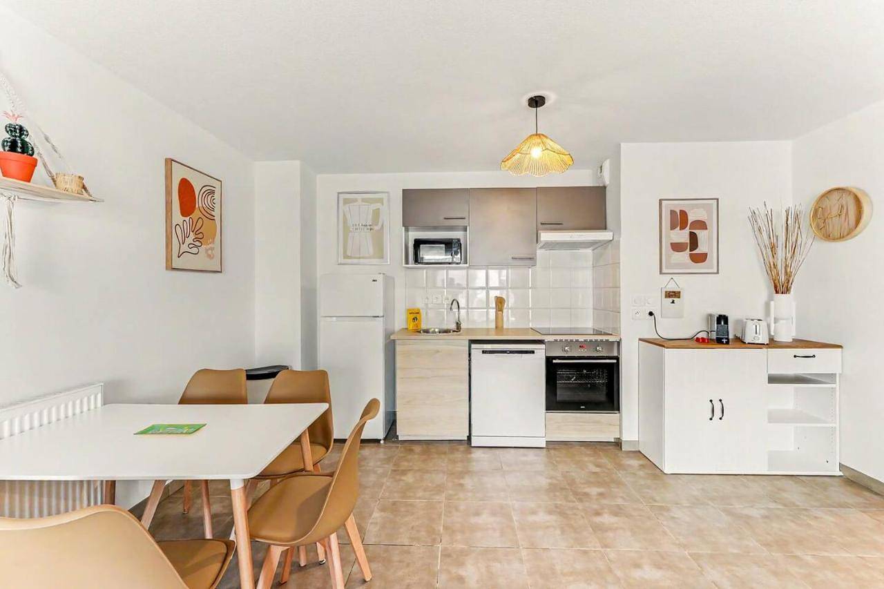 Appartement entier, T3 moderne • Terrasse • Parking • Balma in Balma, Toulouse et ses environs