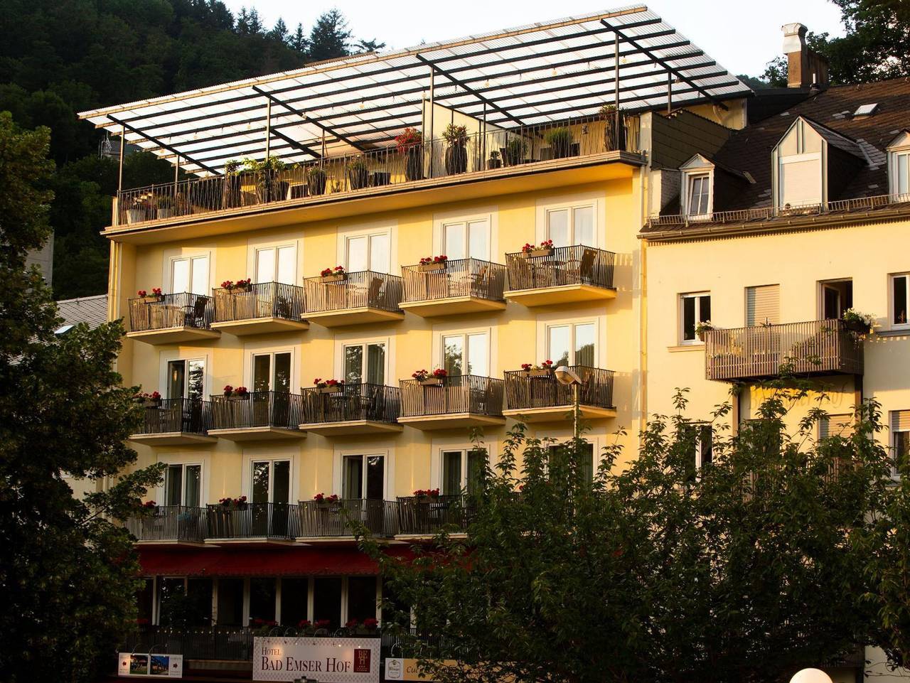Hotel Bad Emser Hof - Suite mit Dachterrasse in Bad Ems, Lahn-Taunus