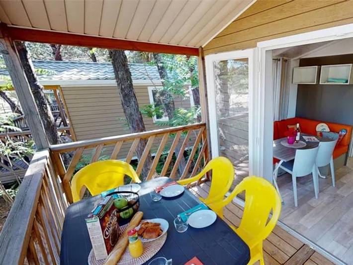 Mobil home pour 4 personnes, avec bassin pour enfant à Lourmarin - 3