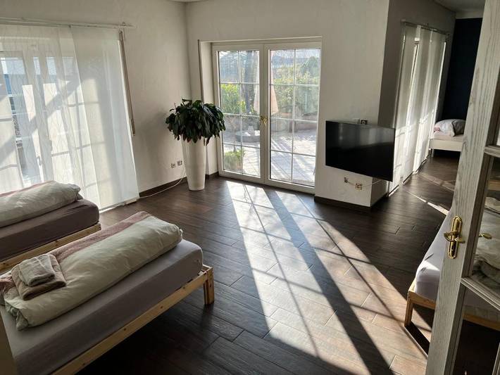 Appartement de vacances pour 7 personnes, avec terrasse et sauna