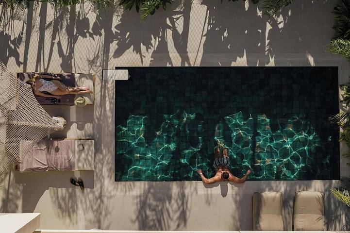 Villa pour 6 personnes, avec balcon et jardin