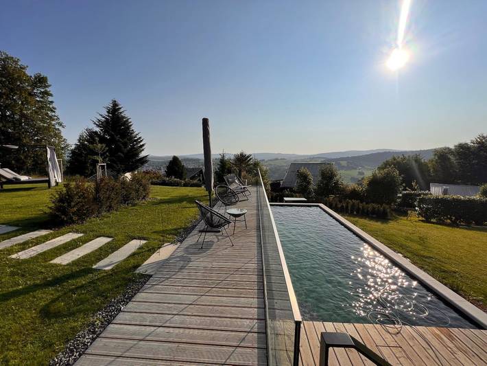 Ferienhaus für 2 Personen, mit Balkon und Balkon/Terrasse sowie Whirlpool und Terrasse im Bayerischer Wald - 3