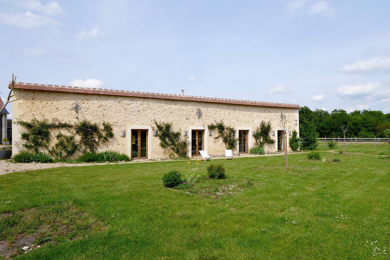 La Maison Des Amis – Domaine de La Trigalière mit Gemeinschaftspool in Ambillou, Tours und Umgebung