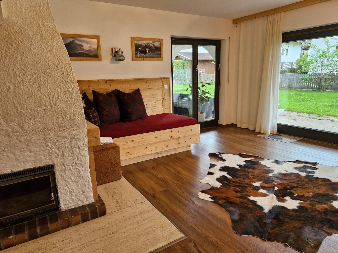 Appartement entier, Appartement 'Bergwild' avec vue sur la montagne, terrasse privée et Wi-Fi in Garmisch-Partenkirchen, Alpes bavaroises