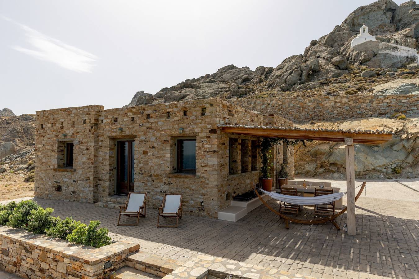 Ferienhaus für 5 Personen mit Ausblick in Kykladen