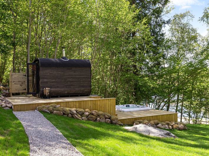 Ferienhaus für 6 Personen, mit Terrasse und Garten in Hylte - 2