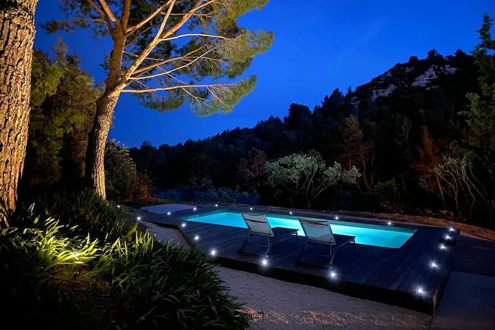 Villa for 8 people, with balcony and pool as well as garden - 1