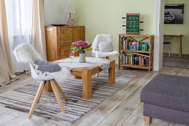 Ferienwohnung für 4 Personen, mit Garten