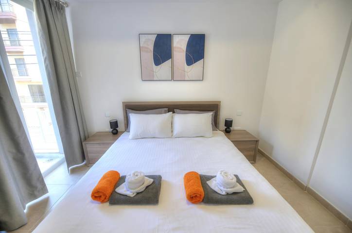Gîte pour 4 personnes, avec balcon dans Gzira - 3