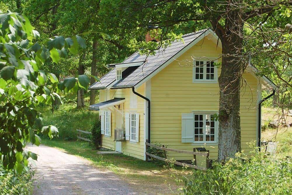 Ferienhaus für 4 Personen mit Terrasse in Gamleby, Västervik und Umgebung