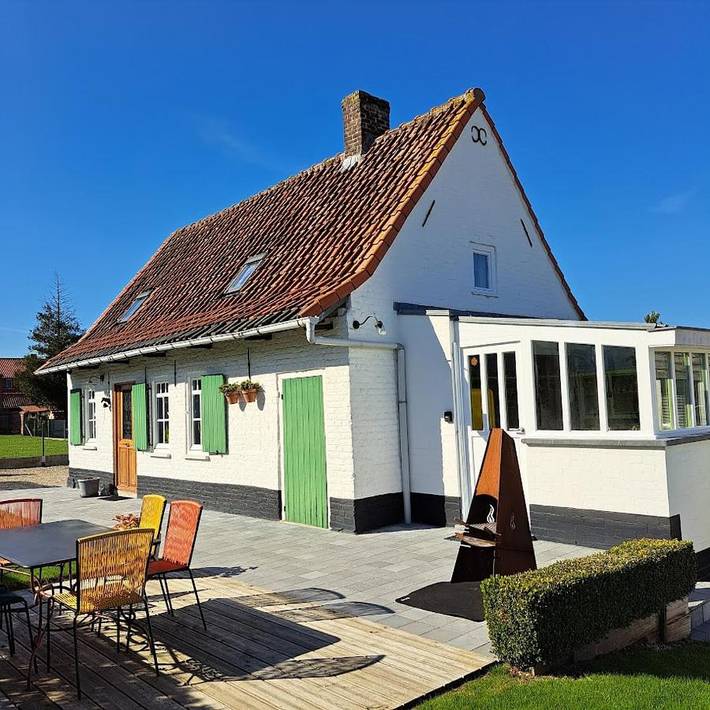 Location de vacances pour 6 personnes, avec jardin et vue dans Roesbrugge-Haringe - 4