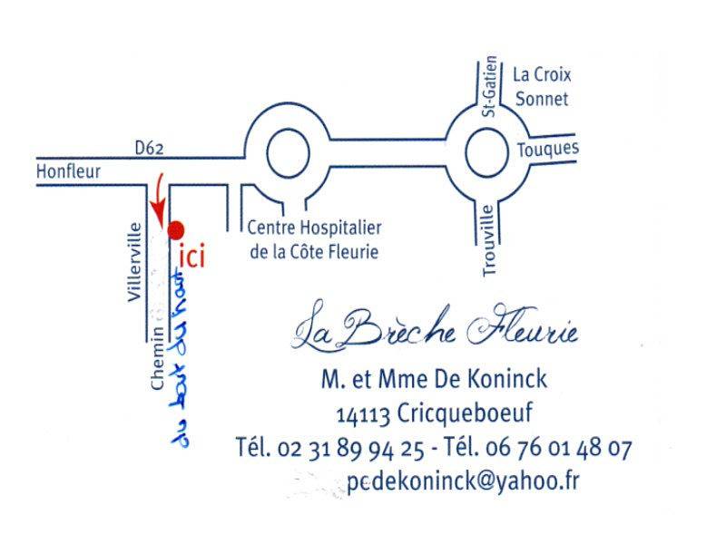 La Brèche Fleurie - La brèche fleurie in Cricquebœuf, Région de Lisieux