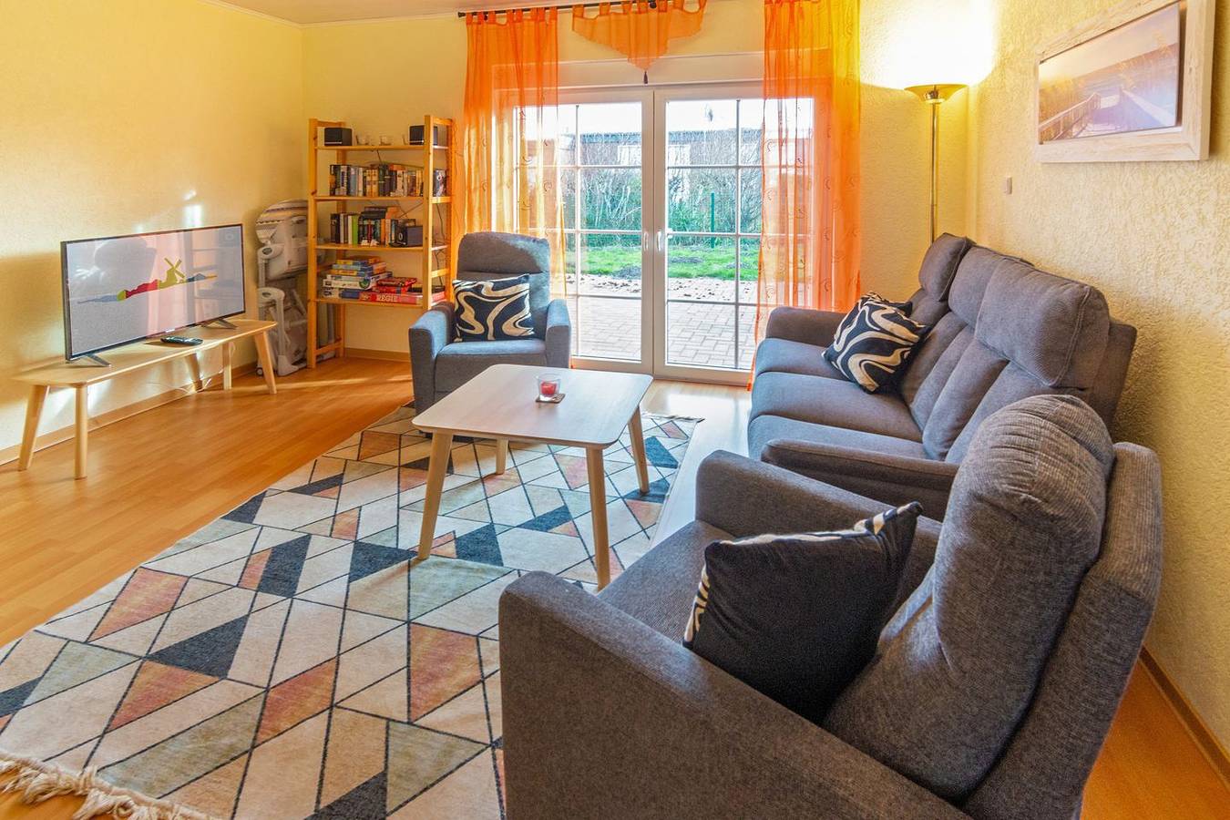 Gemütlicher Bungalow Annik in ruhiger Siedlungslage in Dornumersiel, Dornum