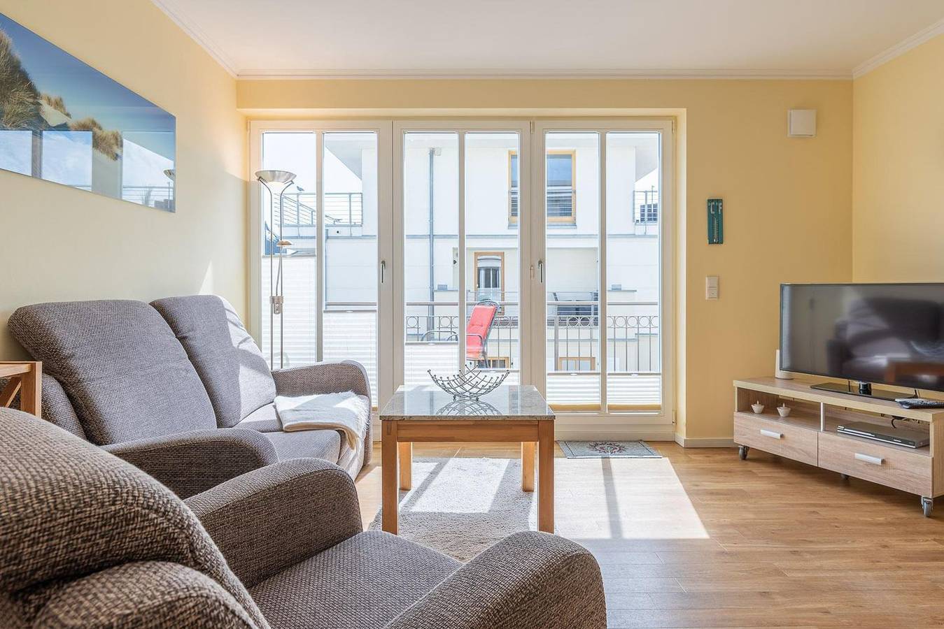Ganze Wohnung, Moderne Ferienwohnung Villa Strandvogt We 15 mit Balkon in Börgerende in Börgerende, Börgerende-Rethwisch