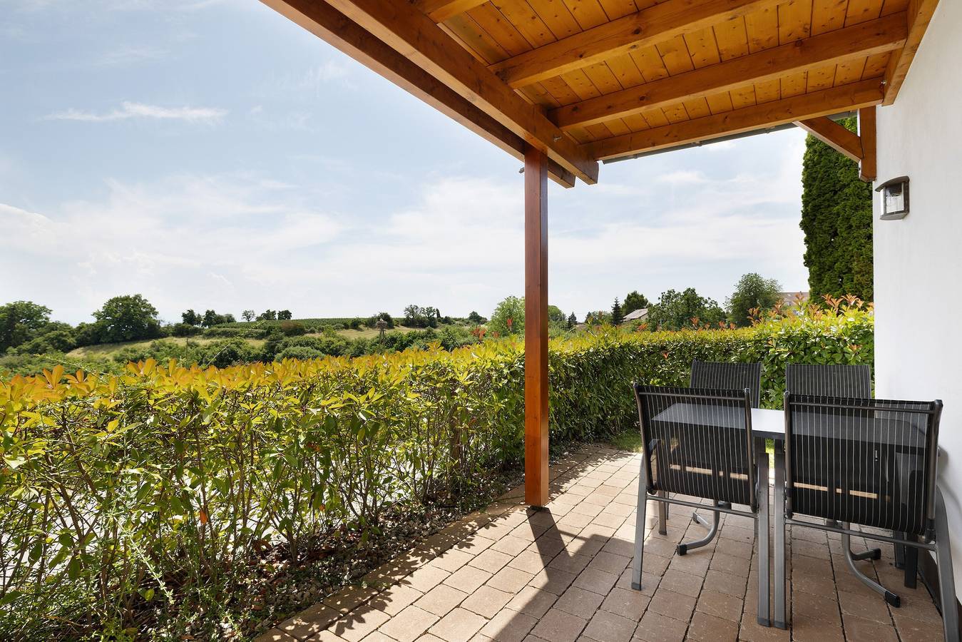 Ferienhaus 'Säntisblick' mit Seeblick, Wi-Fi und Klimaanlage in Meersburg, Region Bodensee-Oberschwaben