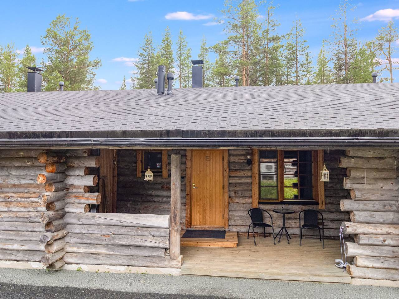 Sallan savu e in Sallatunturi, Lappland