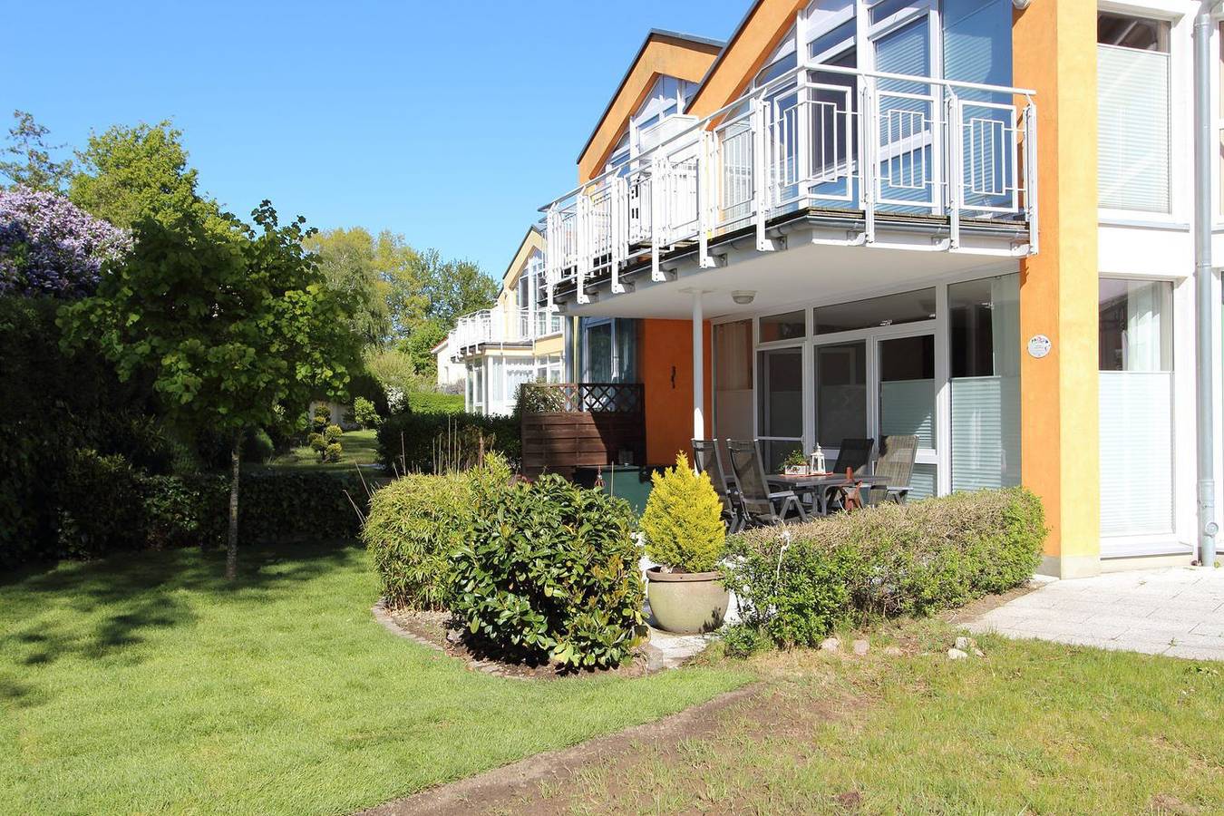 Geheel appartement, 3-Raum-Wohnung mit großer Terrasse und Haffblick. in Rerik, Amt Neubukow-Salzhaff