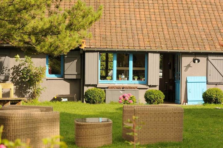 Maison de vacances pour 15 personnes, avec jardin et vue à Rue (homonymie)