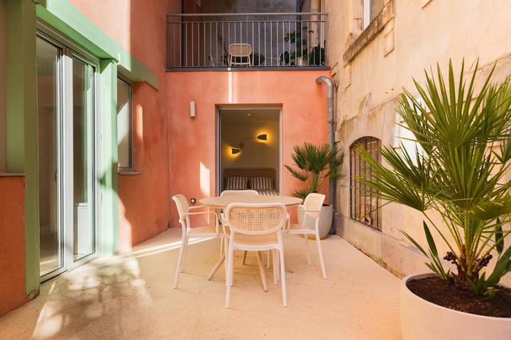 Appartement de vacances pour 4 personnes, avec terrasse