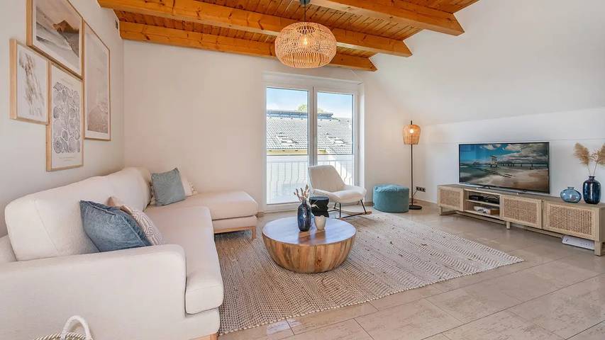 Ferienhaus für 6 Personen, mit Garten und Sauna sowie Terrasse und Pool in Heringsdorf