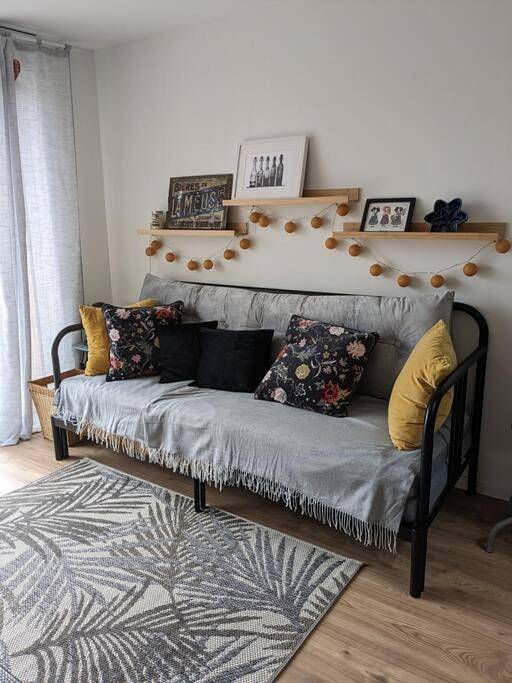 Gîte pour 4 personnes, avec Balcon ainsi que Terrasse et Vue à Wattwiller - 4