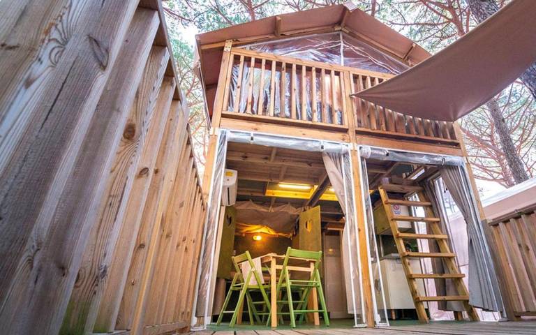 Camping für 2 Personen, mit Garten in Bibbona - 2