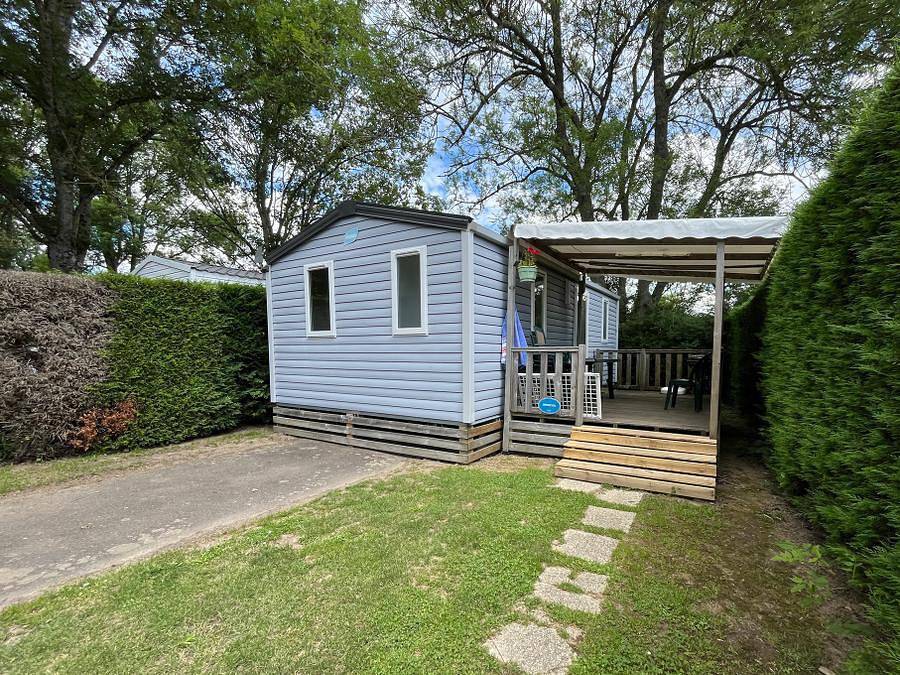 Camping d'Autun - Stacaravan 5 personen - Premium "Access" - met Tv in Autun, Autun en omgeving