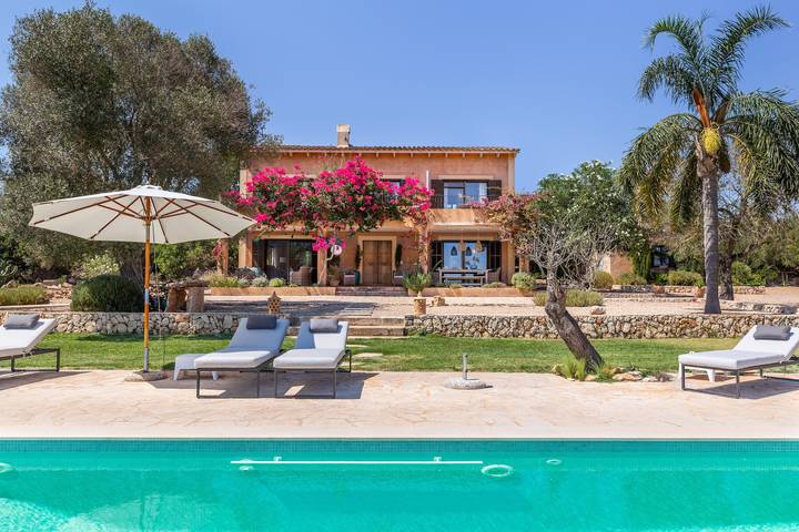 Finca für Gruppen für 6 Personen, mit Garten in Ses Salines - 2