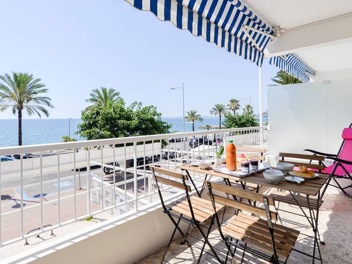Location de vacances pour 4 personnes, avec Terrasse à Cagnes-sur-Mer