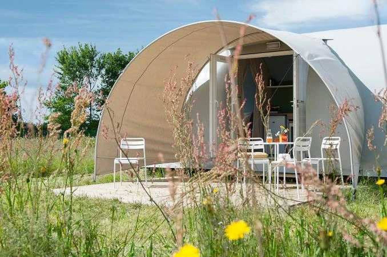 Zecamping 4* familial piscine chauffée mobil-home 18m2 in Salles-Curan, Pareloup-See
