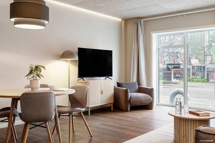 Vacation rental for 4 people, with terrace in Aarhus