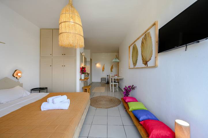 Studio für 2 Personen, mit Balkon und Terrasse