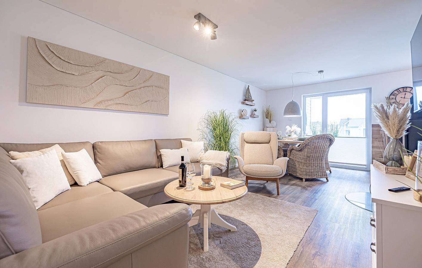 Ganze Ferienwohnung, Rückzugsort am Strand mit Terrasse und Parkplatz in Olpenitz, Kappeln