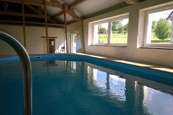 Gîte pour 8 personnes, avec sauna et jardin