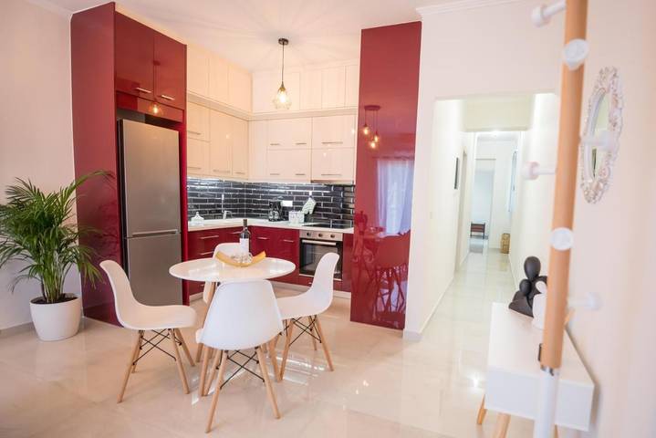 Appartement de vacances pour 4 personnes, avec Balcon ainsi que Terrasse et Jardin