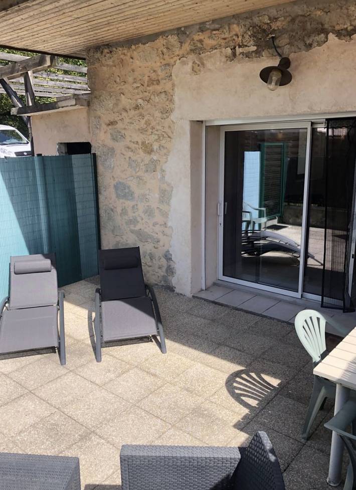 Appartement de vacances pour 4 personnes, avec jardin et terrasse